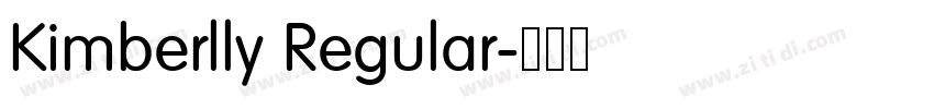 Kimberlly Regular字体转换 Kimberlly Regular字体转换